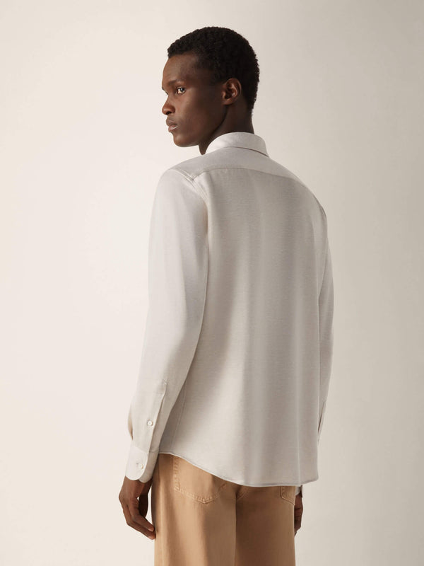 Silk Linen and Cotton Shirt