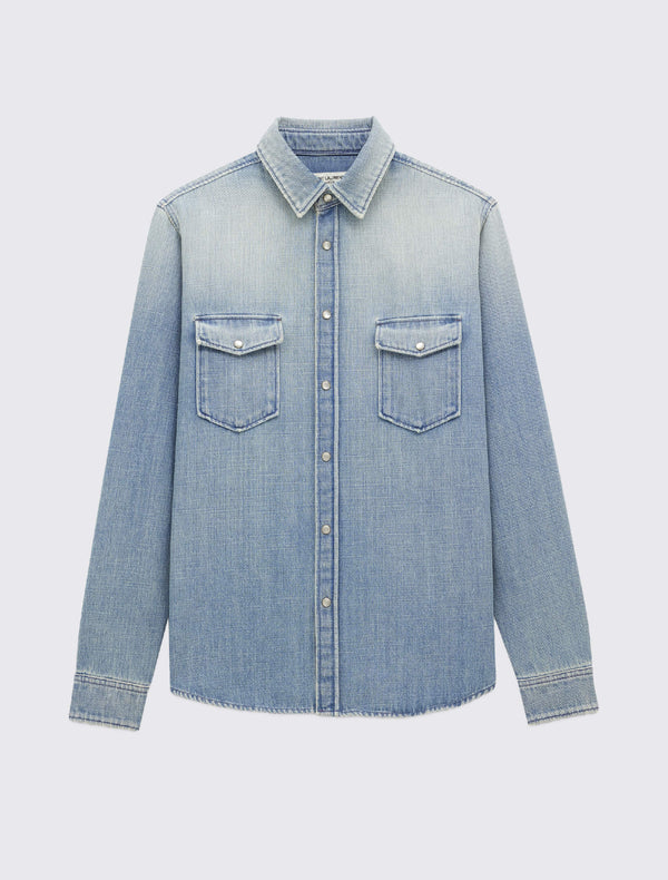 Oversized Denim Shirt