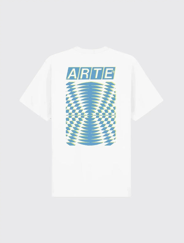 Abstract Back Print T-shirt