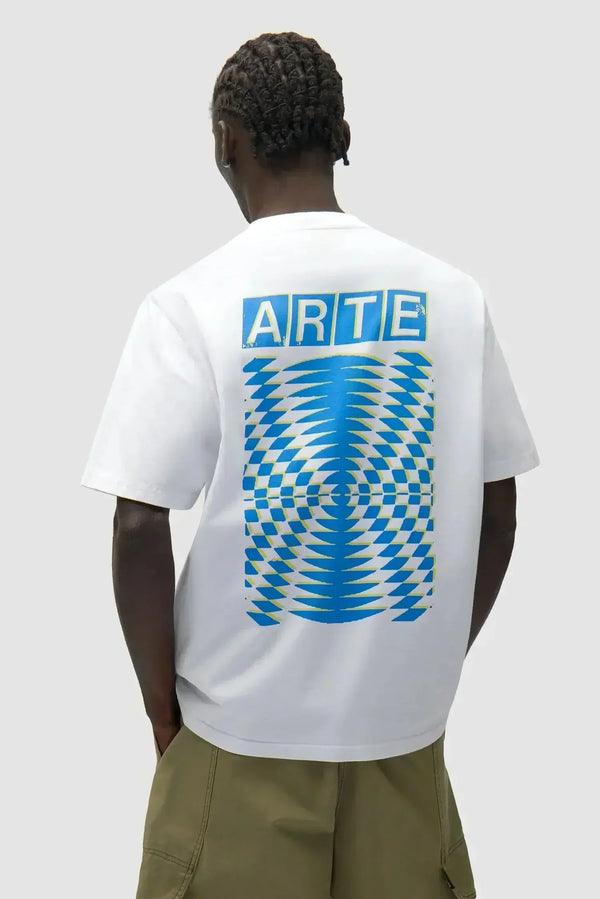 Abstract Back Print T-shirt