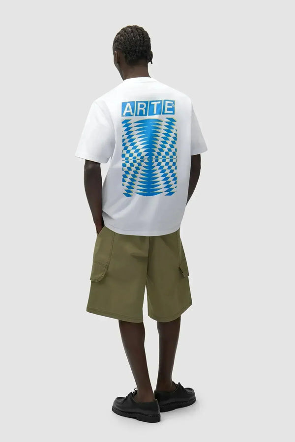 Abstract Back Print T-shirt