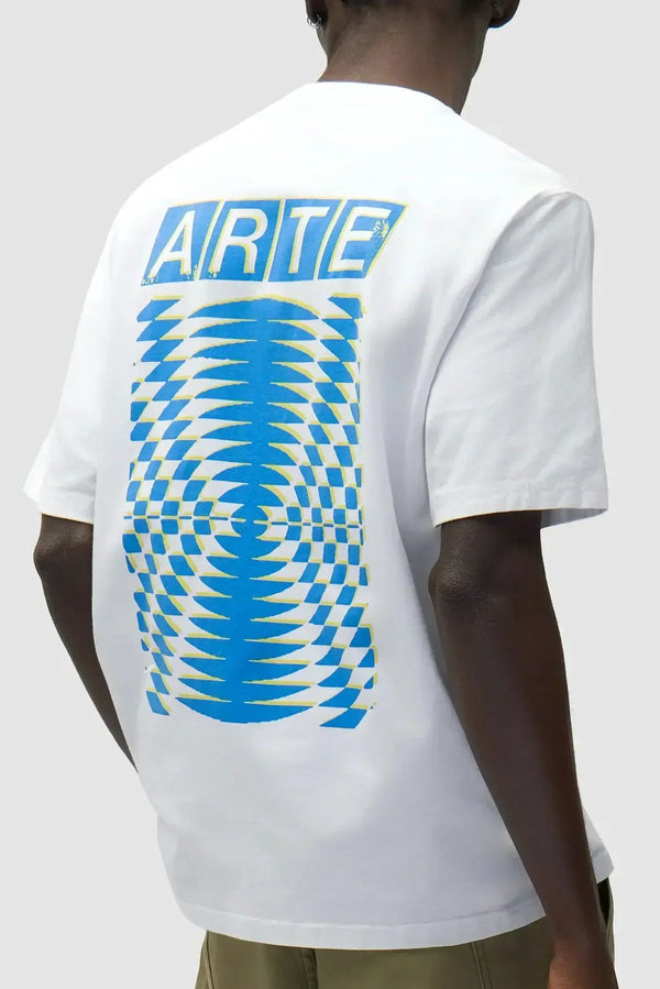Abstract Back Print T-shirt
