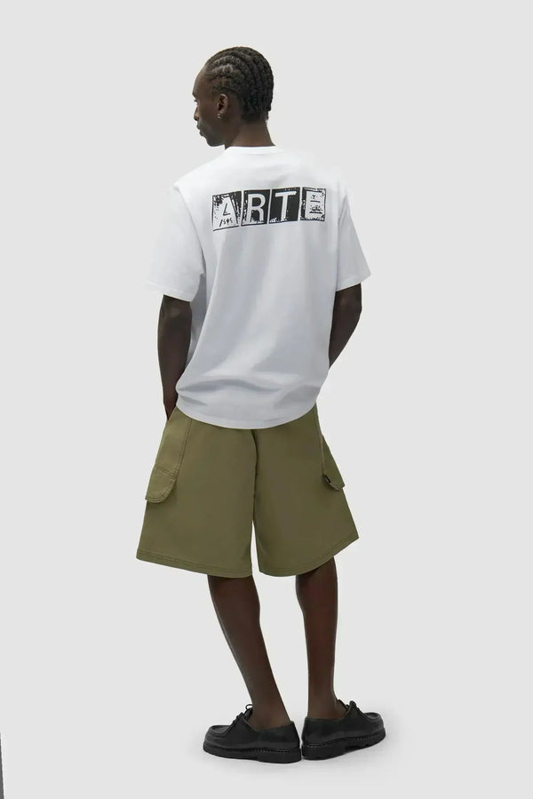 Faded Back Print T-shirt