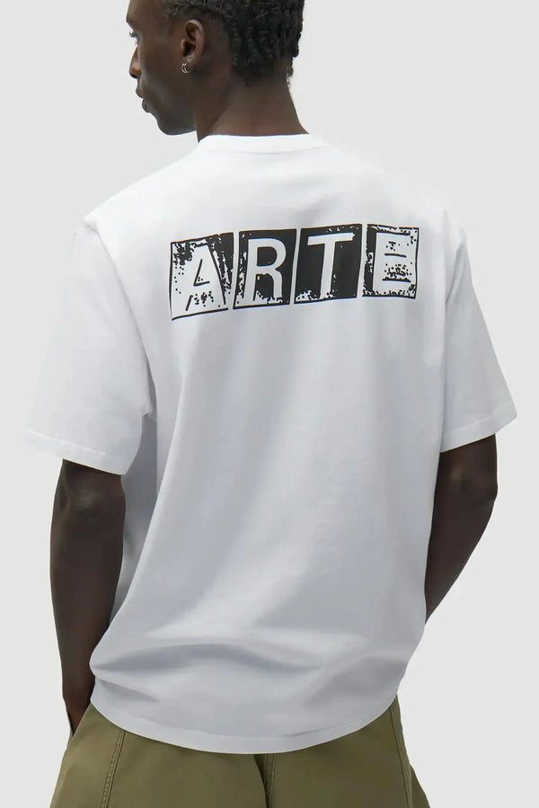 Faded Back Print T-shirt