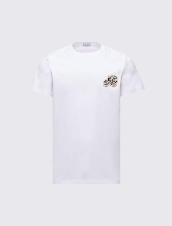 Double Logo Patch T-Shirt