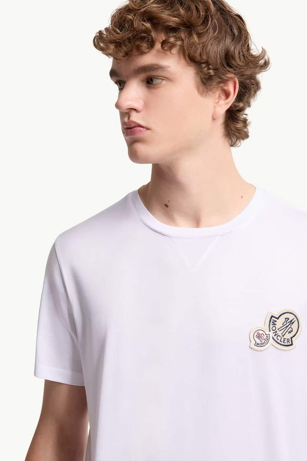 Double Logo Patch T-Shirt