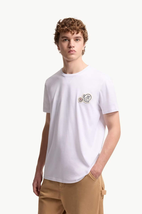 Double Logo Patch T-Shirt