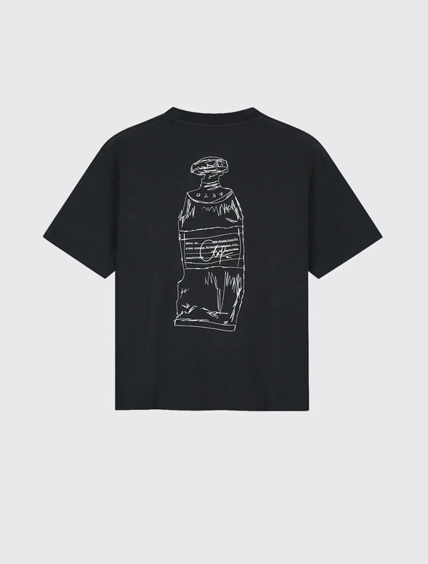 W Paint Tube Oversized Tee