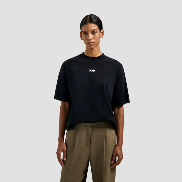 W Paint Tube Oversized Tee
