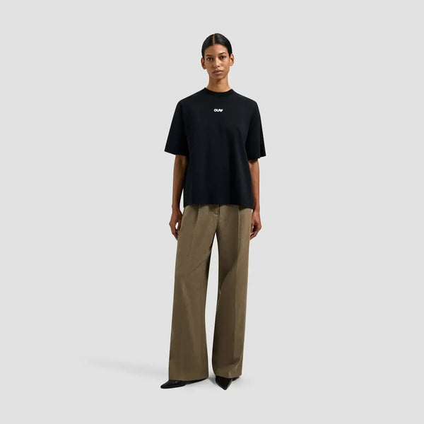 W Paint Tube Oversized Tee