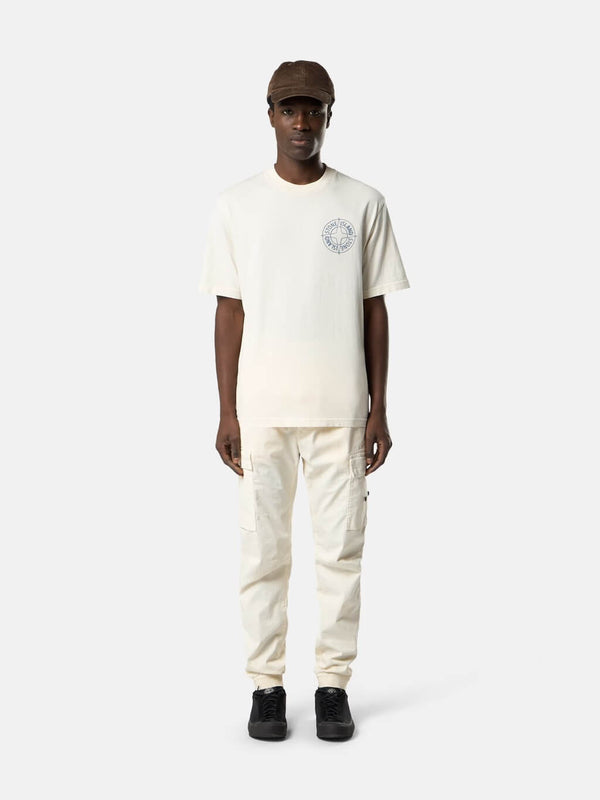 2100001 T-Shirt with Outline Compass Print