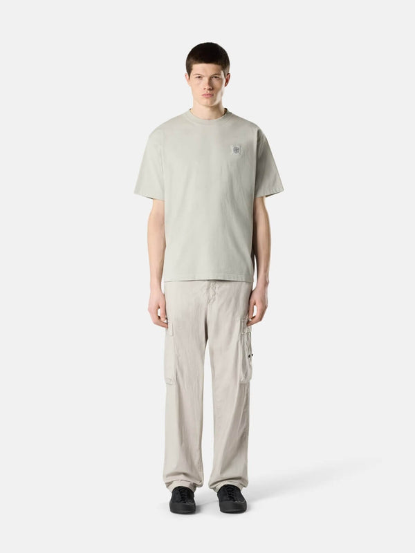 Stone Island t-shirt licht grijs