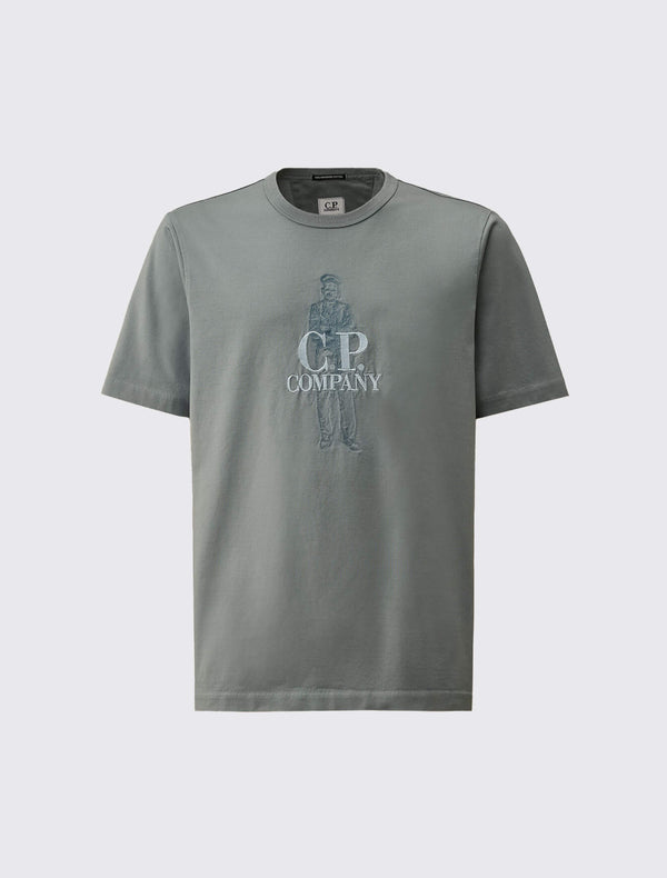30/2 Mercerized Jersey Twisted British Sailor T-Shirt