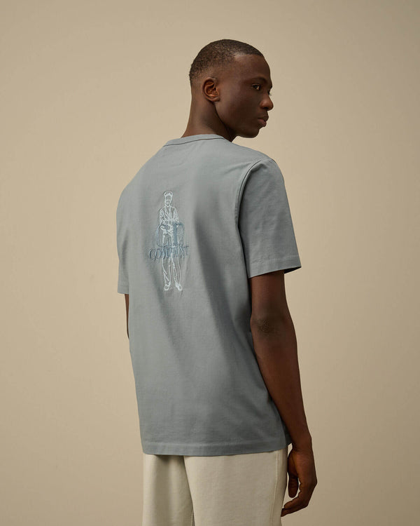 30/2 Mercerized Jersey Twisted British Sailor T-Shirt