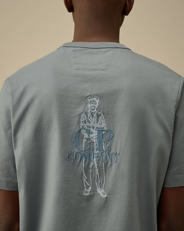 30/2 Mercerized Jersey Twisted British Sailor T-Shirt