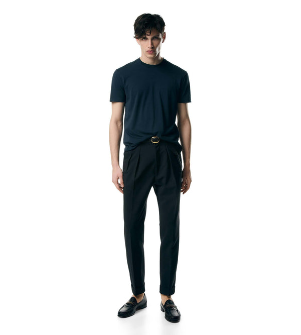 Lyocell Cotton Crew T-Shirt