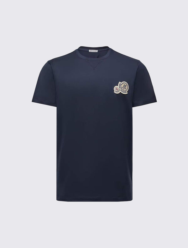 Double Logo Patch T-Shirt