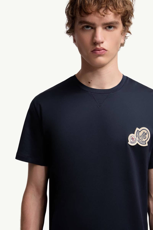 Double Logo Patch T-Shirt