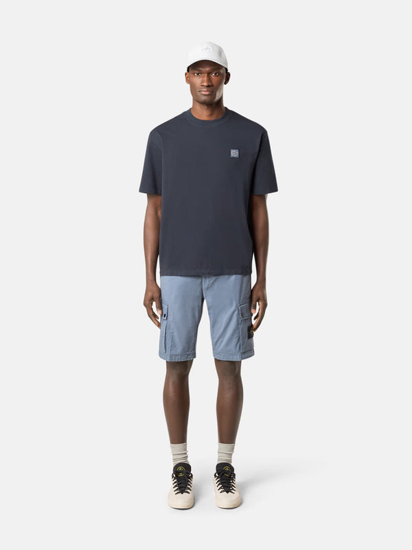 2100034 T-Shirt with Monocolour Compass Patch