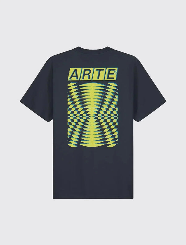 Abstract Back Print T-shirt