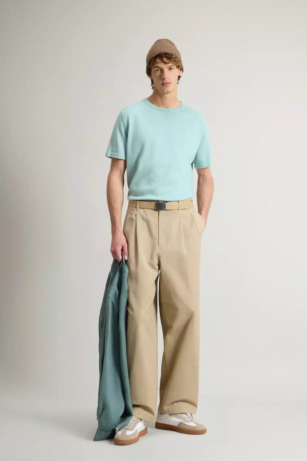 Woolrich t-shirt licht groen