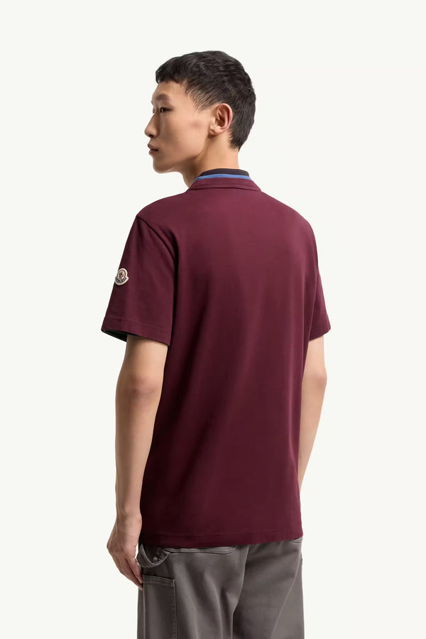 Embroidered Logo Cotton T-Shirt