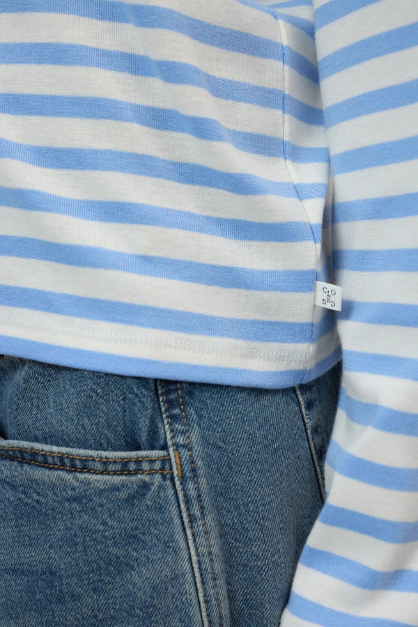Cotton Blend Basic Longsleeve