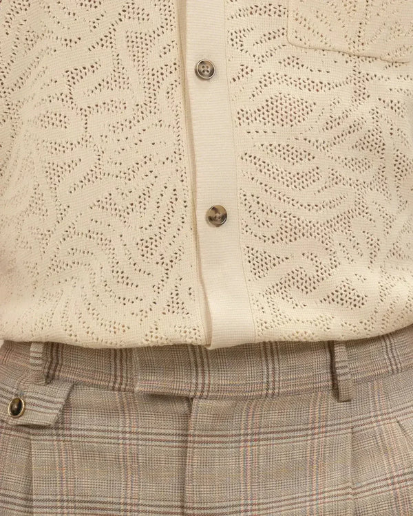 Chemise Maille Dentelle