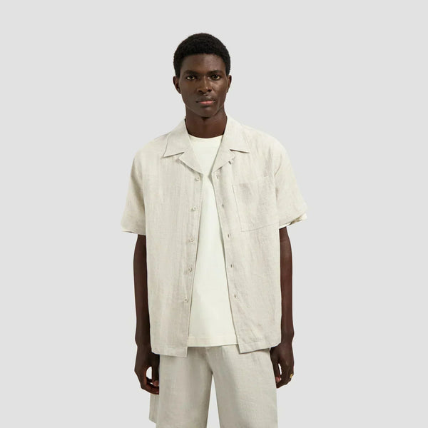 Linen Blend SS Shirt