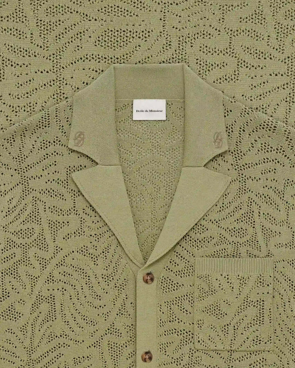 Chemise Maille Dentelle