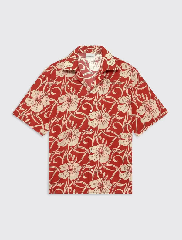 Chemise Hibiscus Monogramme