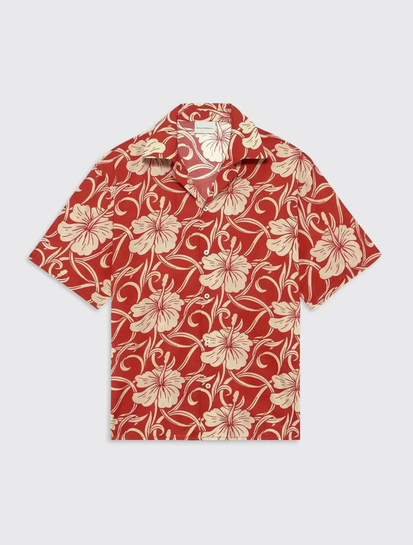 Chemise Hibiscus Monogramme
