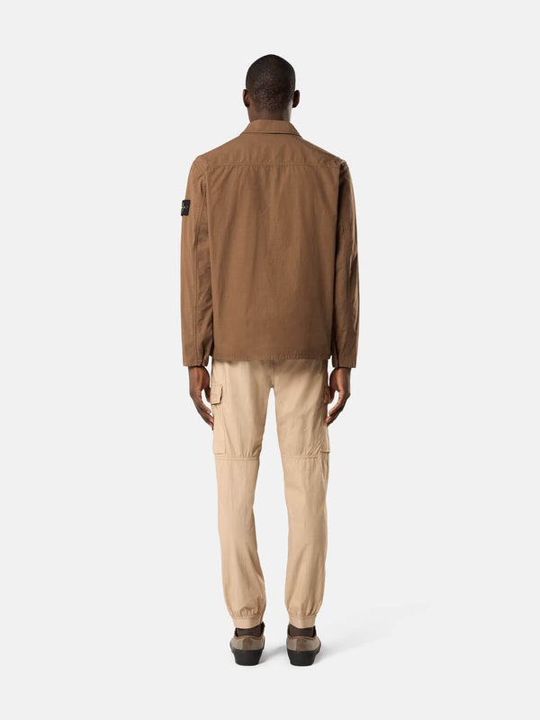 1200005 Overshirt in Mercerised Cotton Ripstop