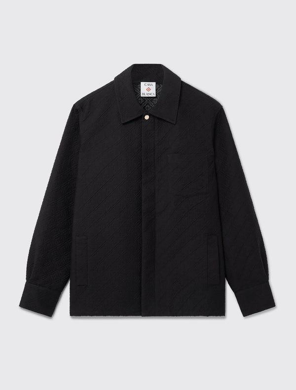 Jacquard Shacket