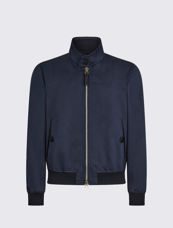 Cotton Silk Harrington