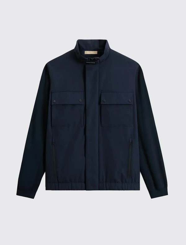 Hybrid Jacket in Two-Layered Fabric