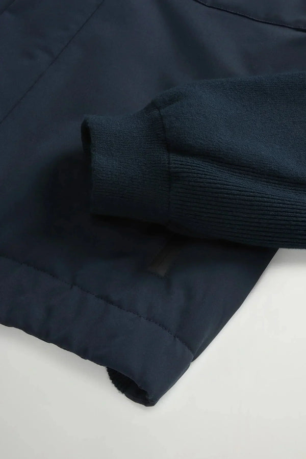 Hybrid Jacket in Two-Layered Fabric