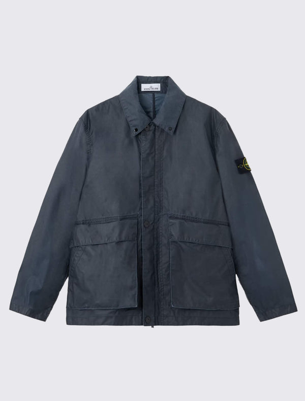 4100054 Coach Jacket with Pigmented Wax Coating