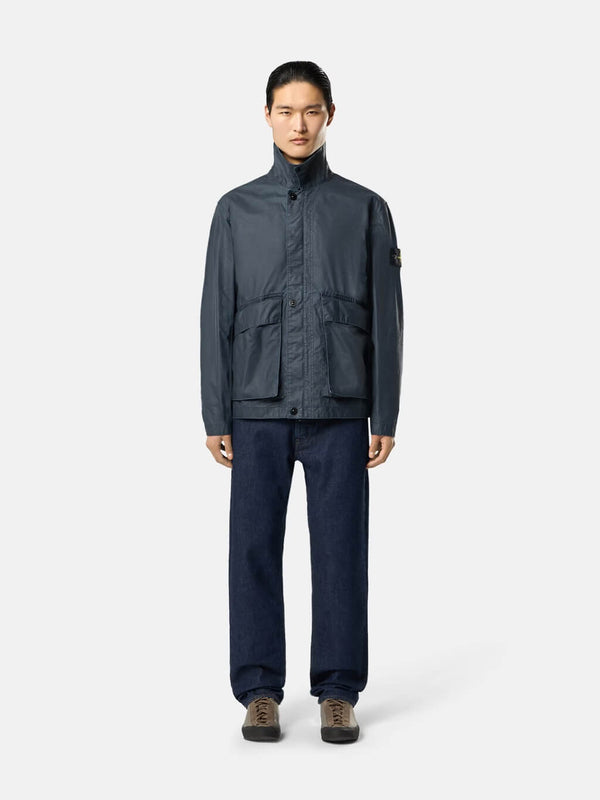 4100054 Coach Jacket with Pigmented Wax Coating