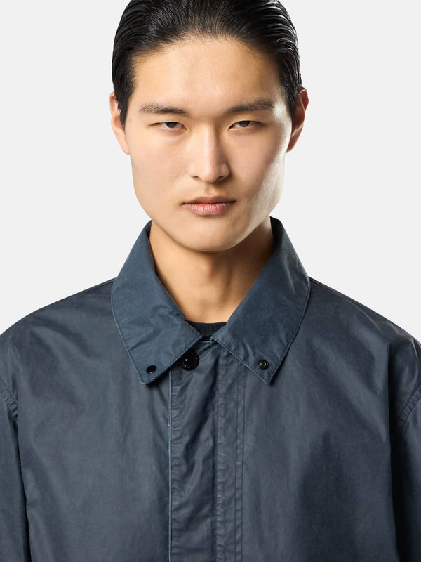 4100054 Coach Jacket with Pigmented Wax Coating
