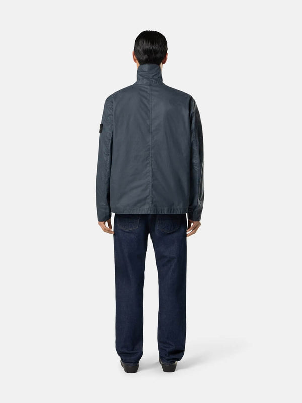 4100054 Coach Jacket with Pigmented Wax Coating