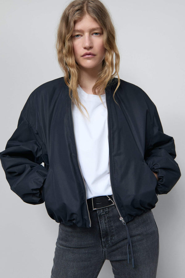 Short Bomber Jacket