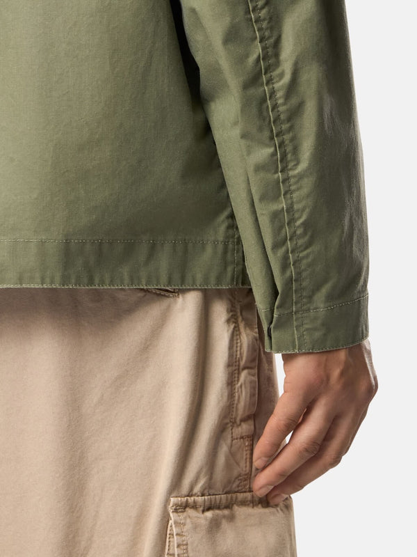 4100054 Coach Jacket with Pigmented Wax Coating