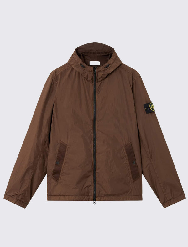 4100001 Hooded Jacket in Crinkle Reps NY