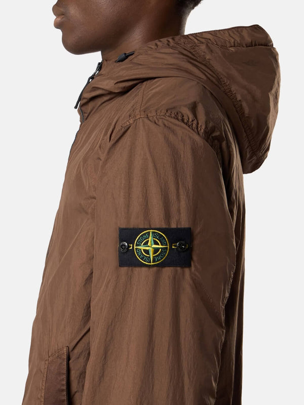 4100001 Hooded Jacket in Crinkle Reps NY
