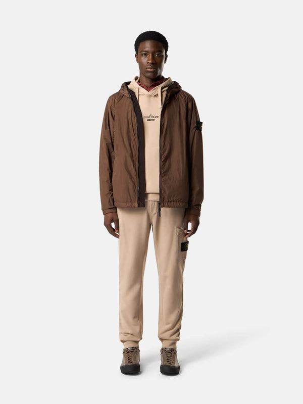 4100001 Hooded Jacket in Crinkle Reps NY
