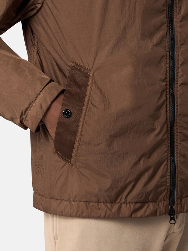 4100001 Hooded Jacket in Crinkle Reps NY