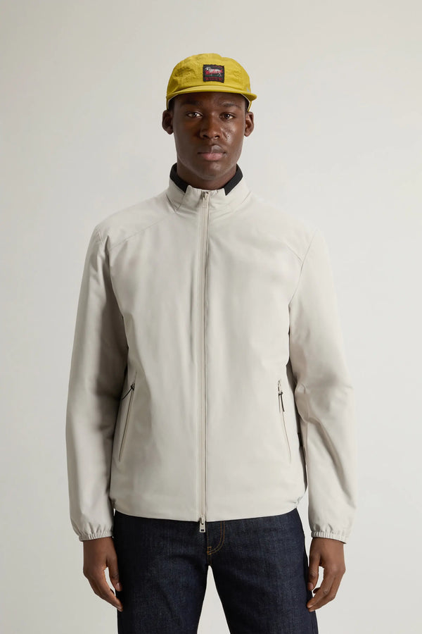 Sailing Bomber Jacket in Two-layered Fabric