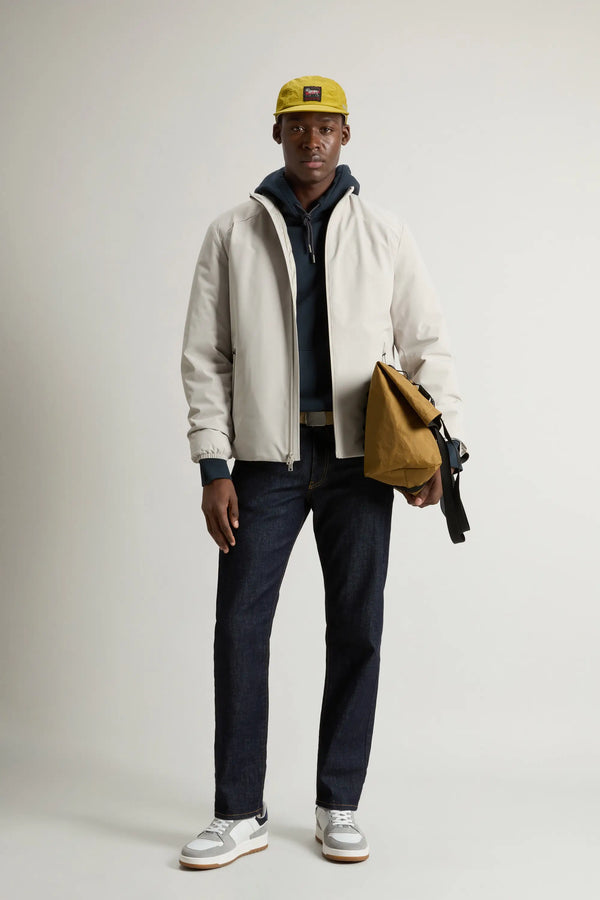 Sailing Bomber Jacket in Two-layered Fabric