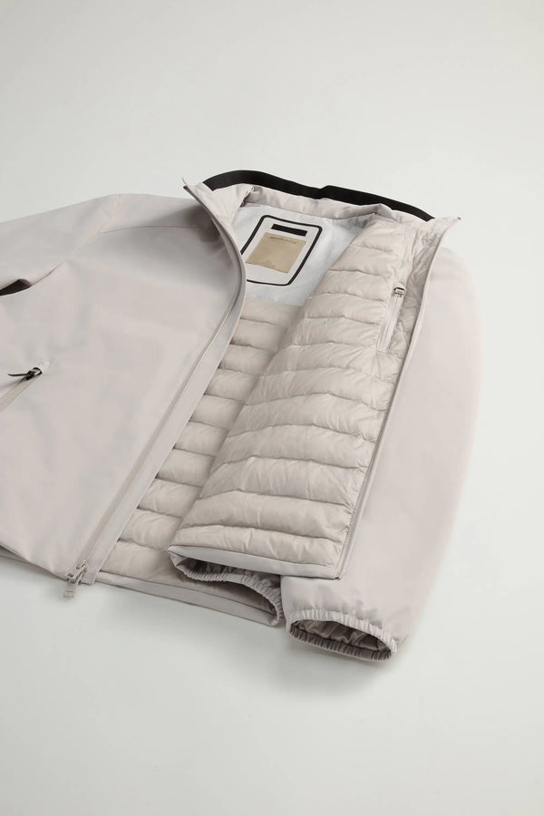 Sailing Bomber Jacket in Two-layered Fabric